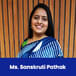 ILSASS, Anand, Assistant Professor: Ms. Sanskruti Pathak Interview